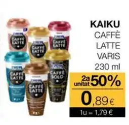 Plusfresc Kaiku Caffè Latte Varis oferta