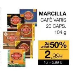Plusfresc Marcilla café varis oferta