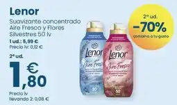 Clarel Lenor - suavizante concentrado aire fresco y flores oferta