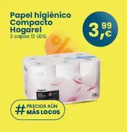 Clarel Mas - papel higienico compacto oferta