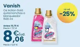 Clarel Vanish - oxi action gold quitamanchas o blanqueador oferta