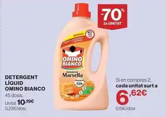 Omino bianco - detergent liquid