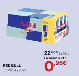 Hipercor RED BULL oferta
