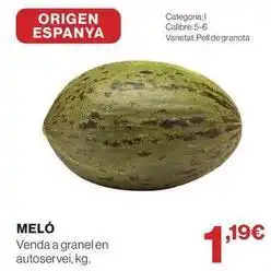 Hipercor Origen - meló oferta