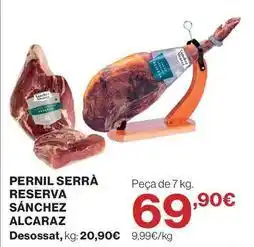 Hipercor Sánchez alcaraz - pernil serra reserva oferta