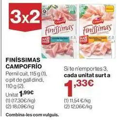 Hipercor Campofrío - finissimas oferta