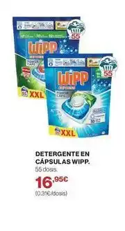 El Corte Inglés Wipp - detergente en capsulas oferta