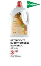 El Corte Inglés Marsella - detergente el corte inglés oferta