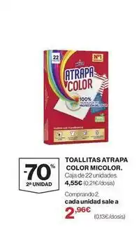 El Corte Inglés Micolor - toallitas oferta