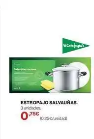El Corte Inglés Estropajo salvaunas oferta