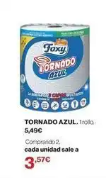El Corte Inglés Foxy - tornado azul oferta