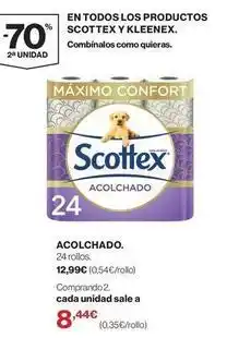 El Corte Inglés Scottex - acolchado oferta