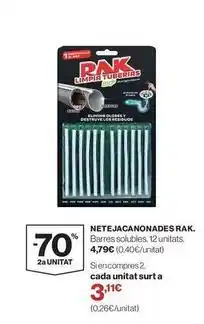 El Corte Inglés Netejacanonades oferta