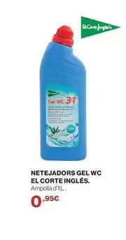 El Corte Inglés El corte inglés - netejadors gel wc oferta