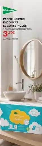 El Corte Inglés Paperhigienic encontxa et el corte ingles oferta