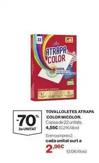 El Corte Inglés Micolor - tovalloletes atrapa color oferta