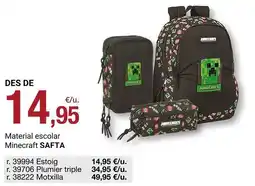 BonpreuEsclat Minecraft - material escolar oferta