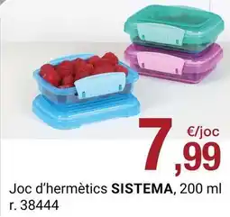 BonpreuEsclat Sistema - joc d'hermetics oferta