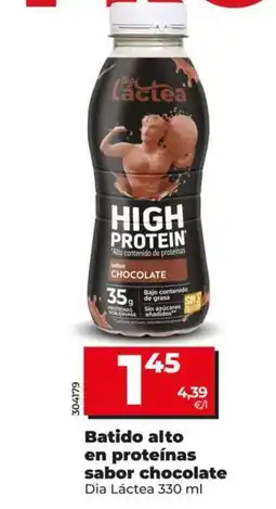 Dia Dia lactea - batido alto en proteínas sabor chocolate oferta