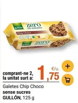 BonpreuEsclat Gullón - galetes chip choco sense sucres oferta