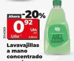 Dia Dia super paco - lavavajillas a mano concentrado con aloe oferta