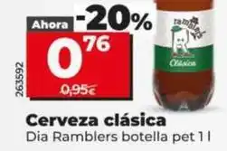 Dia Dia ramblers - cerveza clásica oferta