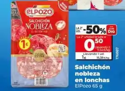 Dia Elpozo - salchichón nobleza en lonchas oferta