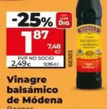 Dia Borges - vinagre balsámico de módena oferta
