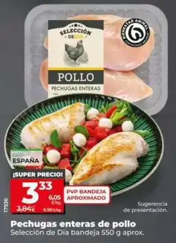 Dia Seleccion de dia - pechugas enteras de pollo oferta