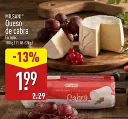 ALDI Milsani - queso de cabra oferta