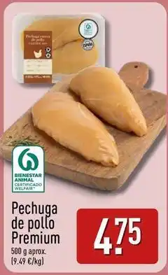 ALDI Premium - pechuga de pollo oferta