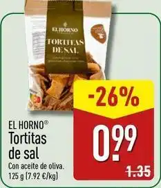 ALDI Horno de oro - tortitas de sal oferta