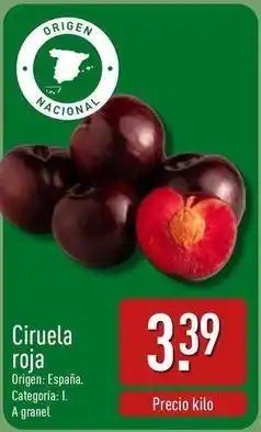 ALDI Origen - ciruela roja oferta