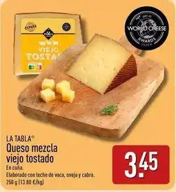 ALDI Silver - queso mezcla viejo tostado oferta