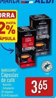 ALDI Nature - capsulas de cafe oferta