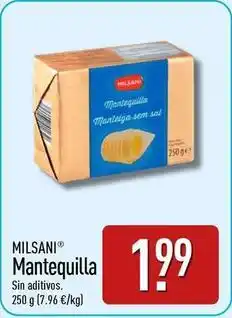 ALDI Milsani - mantequilla oferta