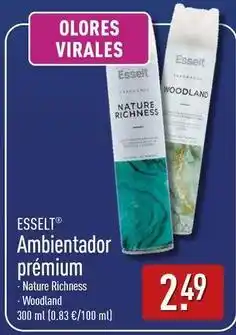 ALDI Esselt - ambientador premium oferta