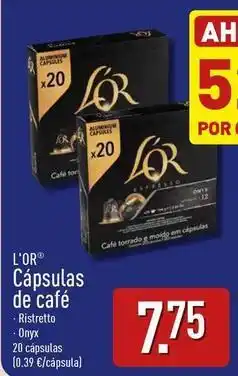 ALDI L'or - capsulas de cafe oferta