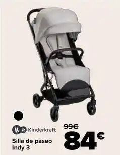 Carrefour Kinderkraft - silla de paseo indy 3 oferta