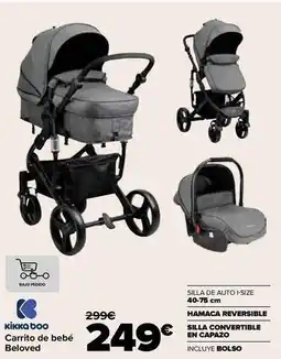 Carrefour Kikkaboo - carrito de bebe beloved oferta