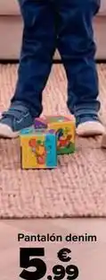 Carrefour Tex - pantalon denim oferta