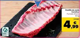 Carrefour Carrefour - costilla de cerdo oferta