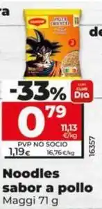 Dia Maggi - noodles sabor a pollo oferta