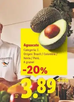 Lidl Aguacate oferta