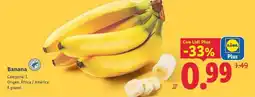 Lidl Banana oferta