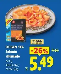 Lidl Ocean sea - salmon ahumado oferta
