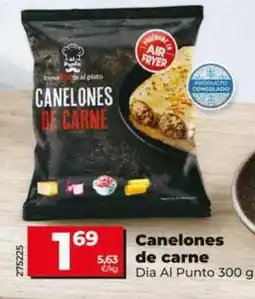 Dia Dia al punto - canelones de carne oferta