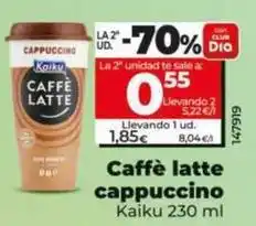Dia Kaiku - caffè latte cappuccino oferta
