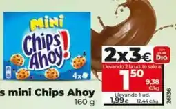 Dia Chips ahoy - galletas mini oferta