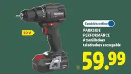 Lidl Parkside - performance atornilladora taladradora reargable oferta